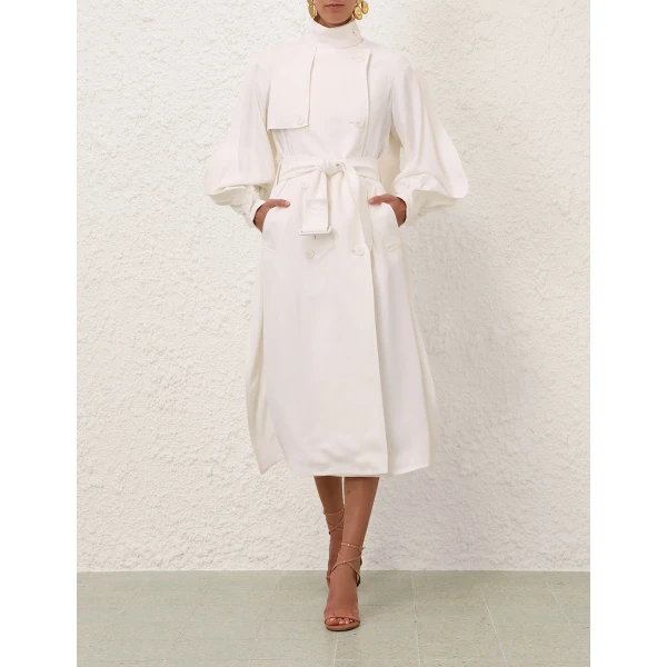 Elevate your elegance in this Zimmermann Coats available now at Coveti