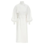 Zimmermann Luna Twill Trench Coat | Ready to Wear Collection Coveti Elevate your elegance in this Zimmermann Coats available now at Coveti