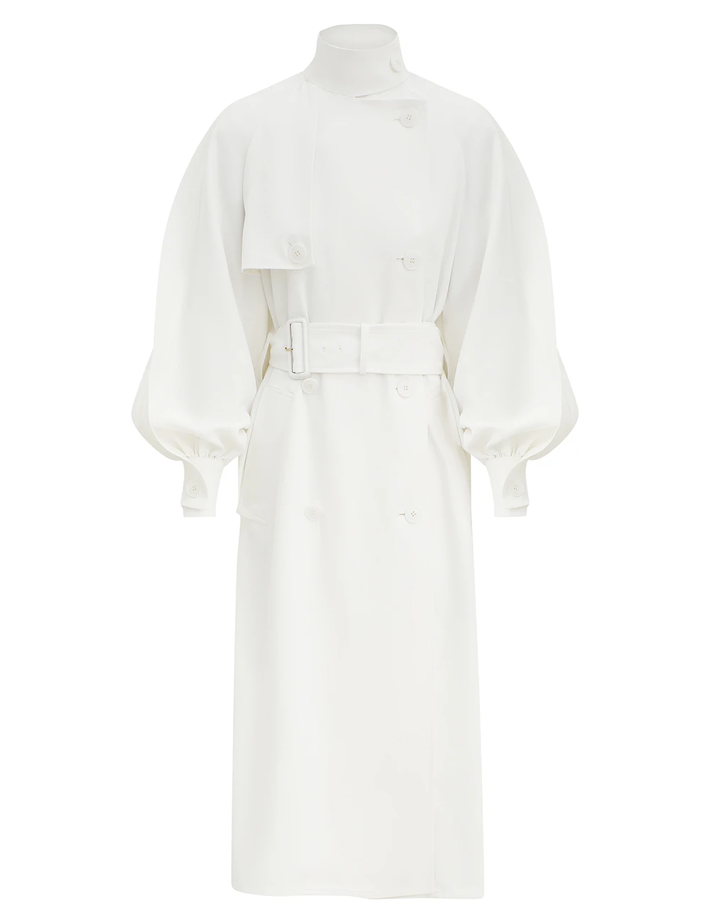 Zimmermann Luna Twill Trench Coat | Ready to Wear Collection Coveti Elevate your elegance in this Zimmermann Coats available now at Coveti