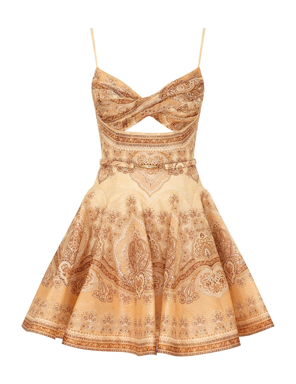 Zimmermann Luna Twist Mini Dress