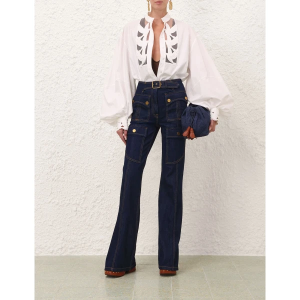 Elevate your elegance in this Zimmermann Pants available now at Coveti