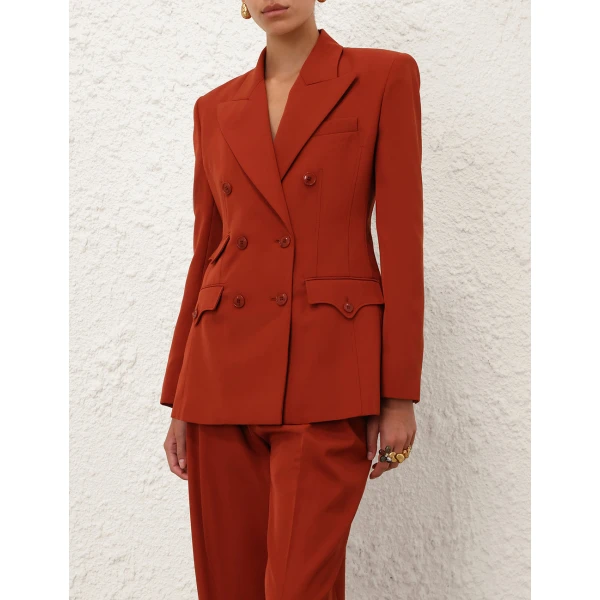 Elevate your elegance in this Zimmermann Jackets available now at Coveti