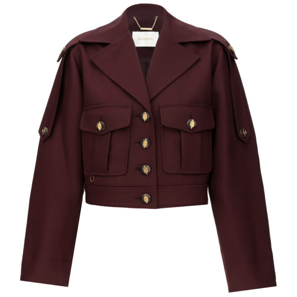 Elevate your elegance in this Zimmermann Jackets available now at Coveti