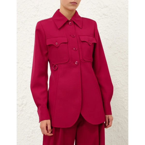 Elevate your elegance in this Zimmermann Jackets available now at Coveti