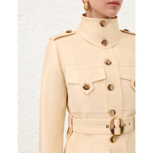 Elevate your elegance in this Zimmermann Coats available now at Coveti