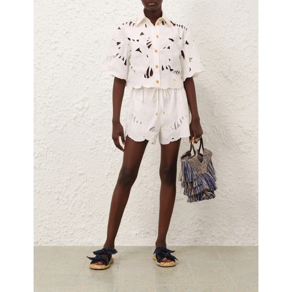 Elevate your elegance in this Zimmermann Shorts available now at Coveti