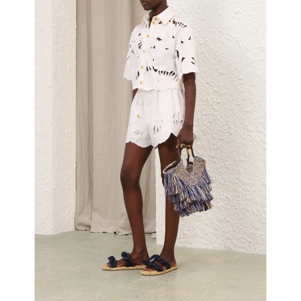Elevate your elegance in this Zimmermann Shorts available now at Coveti