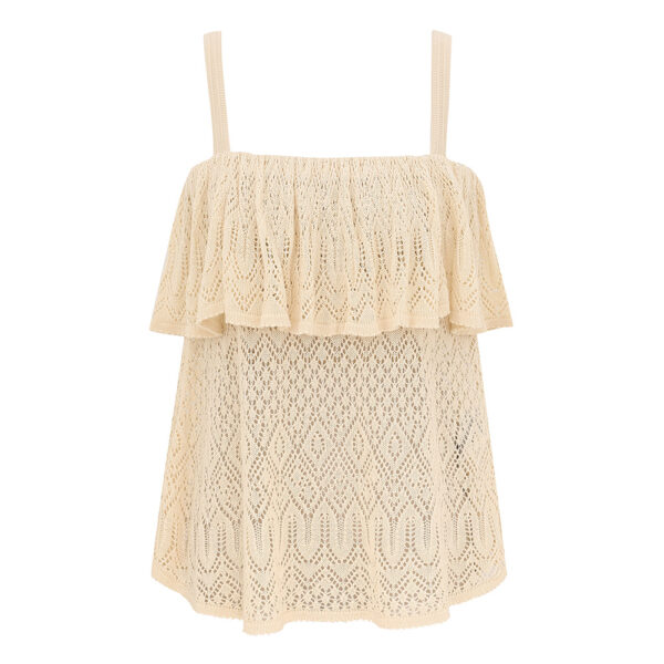 Elevate your elegance in this Zimmermann Tops available now at Coveti