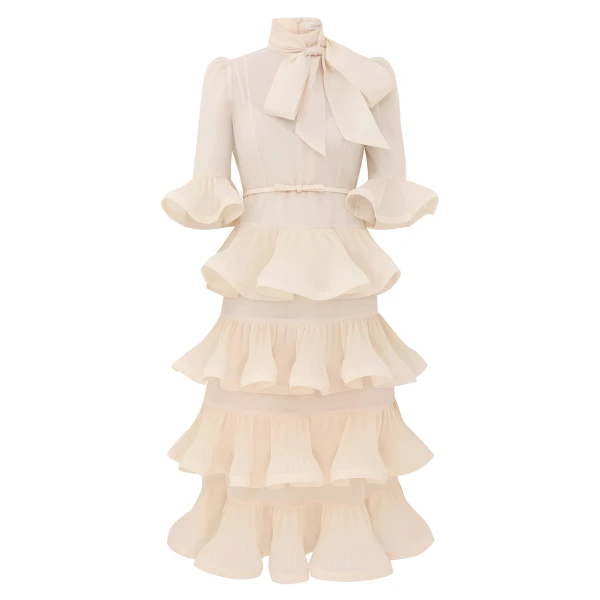 Elevate your elegance in this Zimmermann Dresses available now at Coveti