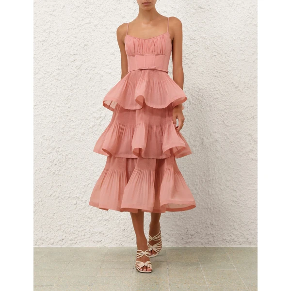 Elevate your elegance in this Zimmermann Dresses available now at Coveti