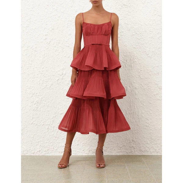 Elevate your elegance in this Zimmermann Dresses available now at Coveti