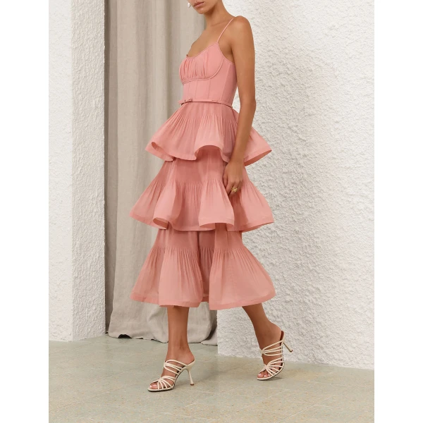 Elevate your elegance in this Zimmermann Dresses available now at Coveti