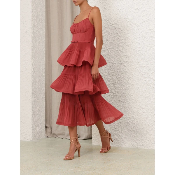 Elevate your elegance in this Zimmermann Dresses available now at Coveti