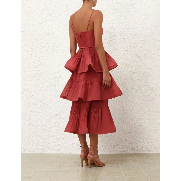 Elevate your elegance in this Zimmermann Dresses available now at Coveti