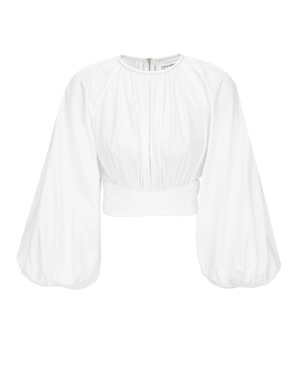 Zimmermann Poplin Billow Top | Ready to Wear Collection Coveti Elevate your elegance in this Zimmermann Tops available now at Coveti