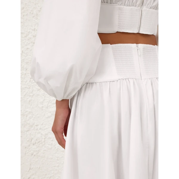 Elevate your elegance in this Zimmermann Skirts available now at Coveti