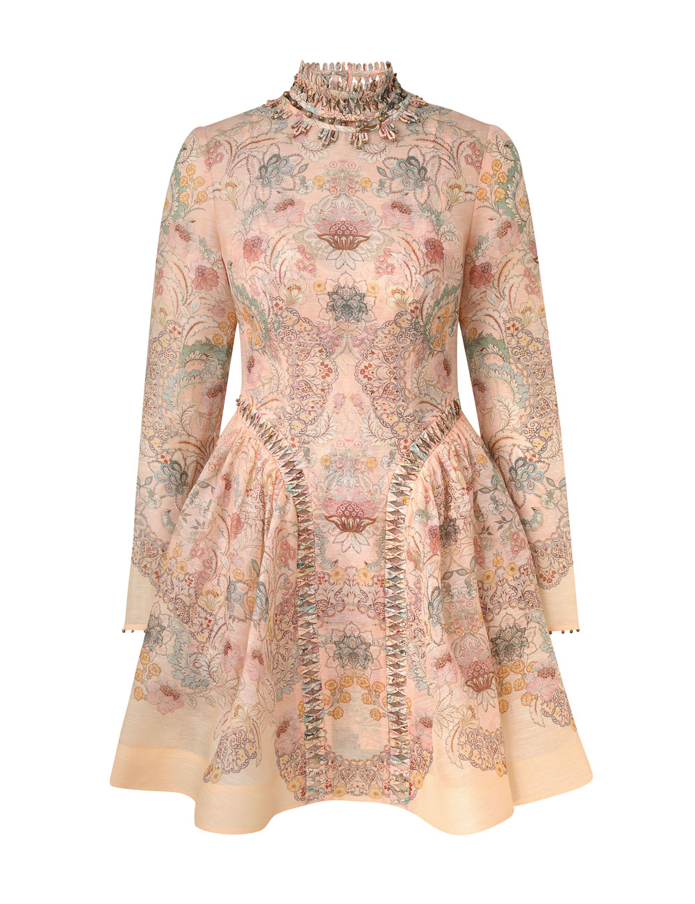 Zimmermann Rebellion Beaded Mini Dress
