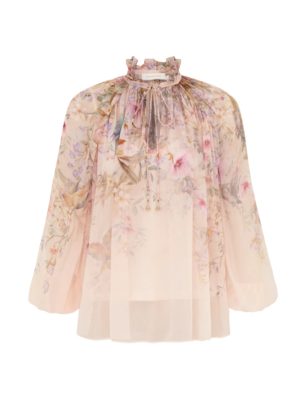 Zimmermann Rebellion Billow Blouse | Ready to Wear Collection Coveti Elevate your elegance in this Zimmermann Tops available now at Coveti