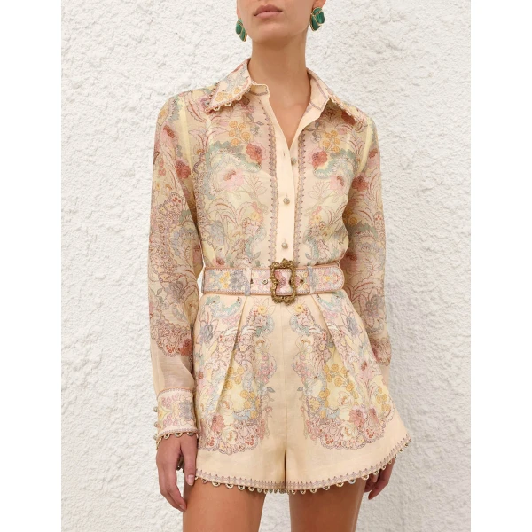 Elevate your elegance in this Zimmermann Tops available now at Coveti