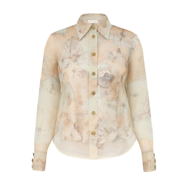 Elevate your elegance in this Zimmermann Tops available now at Coveti