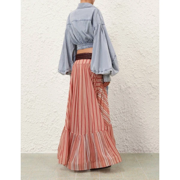 Elevate your elegance in this Zimmermann Skirts available now at Coveti