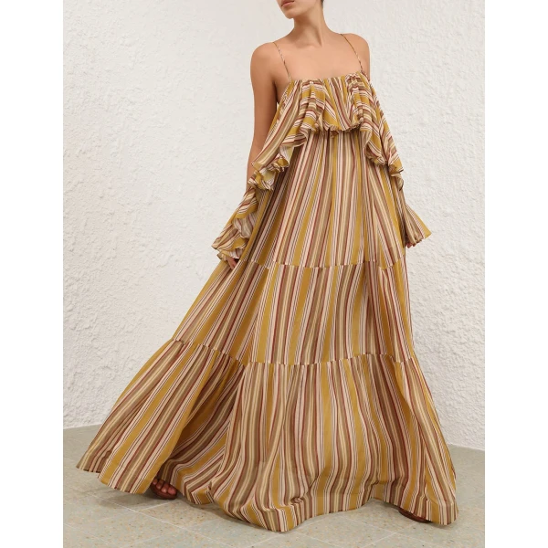Elevate your elegance in this Zimmermann Dresses available now at Coveti