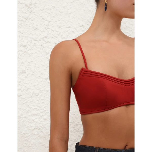 Elevate your elegance in this Zimmermann Tops available now at Coveti