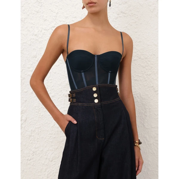 Elevate your elegance in this Zimmermann Tops available now at Coveti