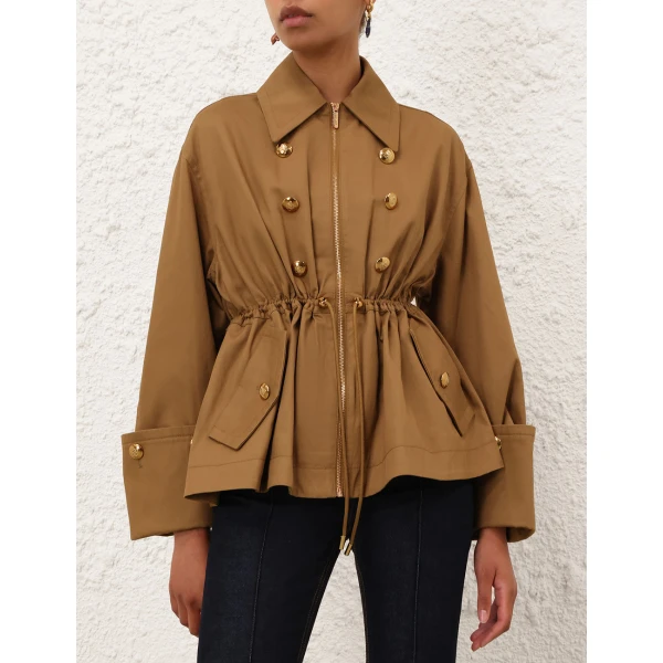Elevate your elegance in this Zimmermann Jackets available now at Coveti