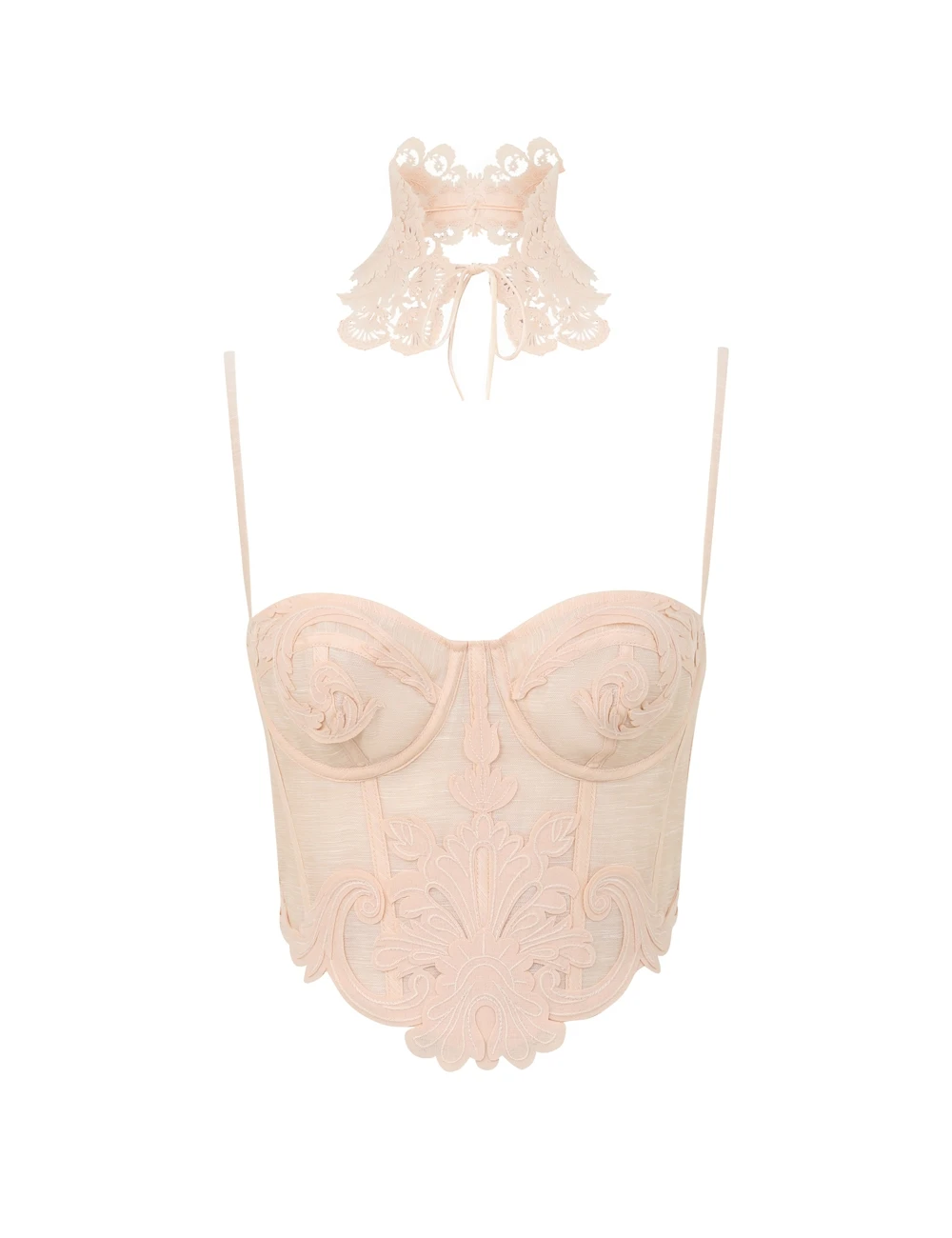 Zimmermann Rebellion Filigree Bodice | Ready to Wear Collection Coveti Elevate your elegance in this Zimmermann Tops available now at Coveti