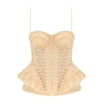 Elevate your elegance in this Zimmermann Tops available now at Coveti