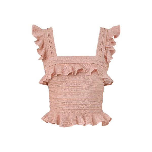 Elevate your elegance in this Zimmermann Tops available now at Coveti