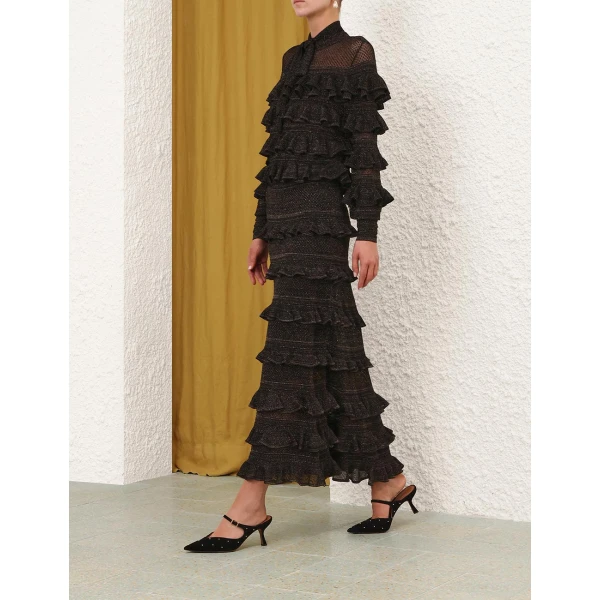 Elevate your elegance in this Zimmermann Skirts available now at Coveti