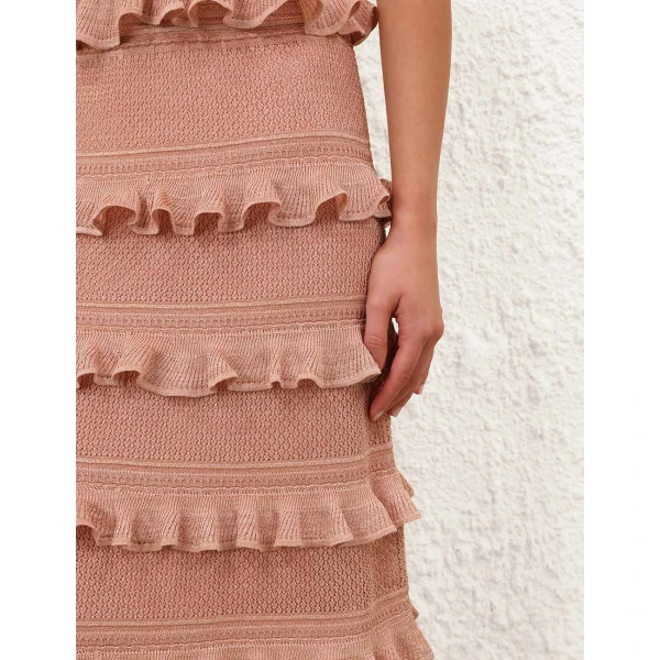 Elevate your elegance in this Zimmermann Skirts available now at Coveti
