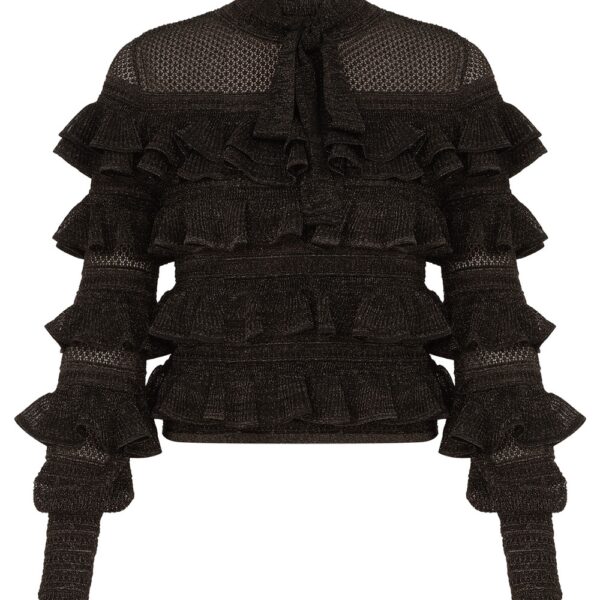Elevate your elegance in this Zimmermann Tops available now at Coveti