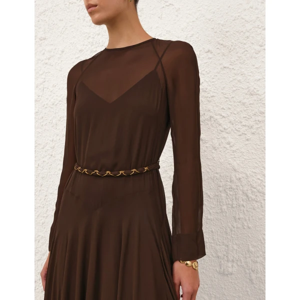 Elevate your elegance in this Zimmermann Dresses available now at Coveti
