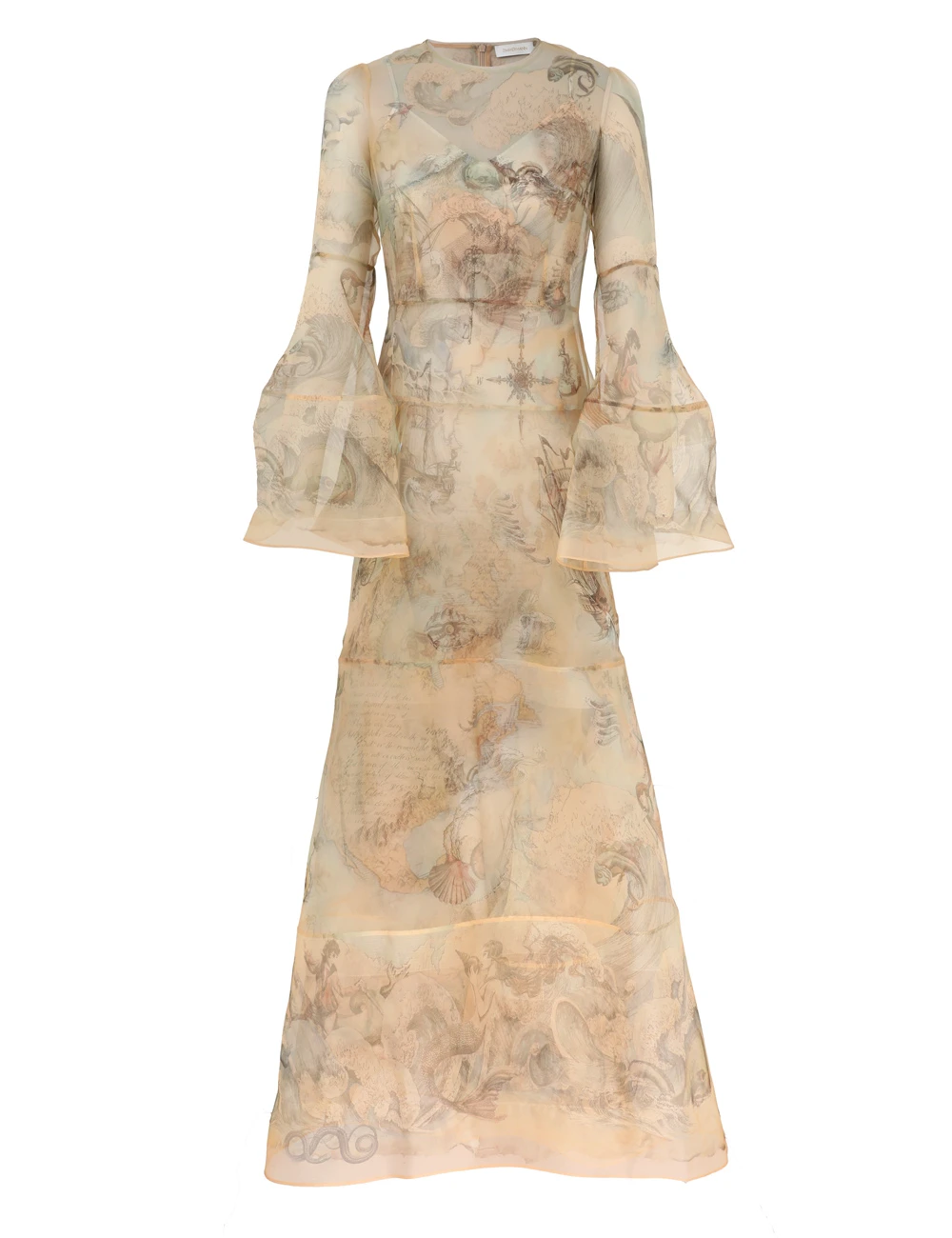Zimmermann Rebellion Lantern Gown | Ready to Wear Collection Coveti Elevate your elegance in this Zimmermann Dresses available now at Coveti