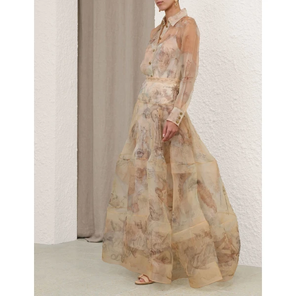 Elevate your elegance in this Zimmermann Skirts available now at Coveti