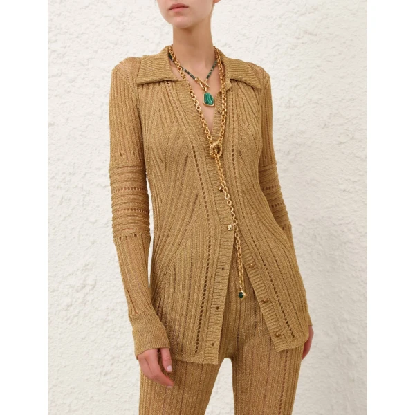 Elevate your elegance in this Zimmermann Knitwear available now at Coveti
