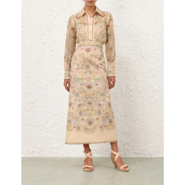 Elevate your elegance in this Zimmermann Skirts available now at Coveti
