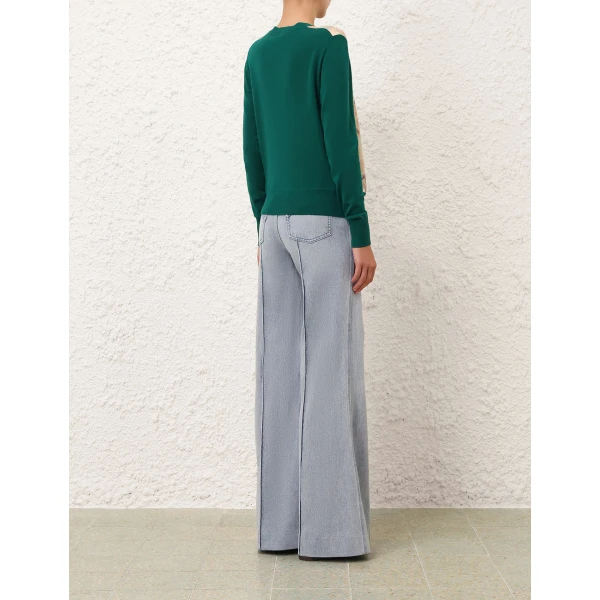 Elevate your elegance in this Zimmermann Knitwear available now at Coveti