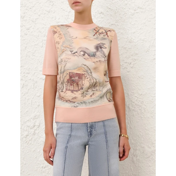 Elevate your elegance in this Zimmermann Tops available now at Coveti
