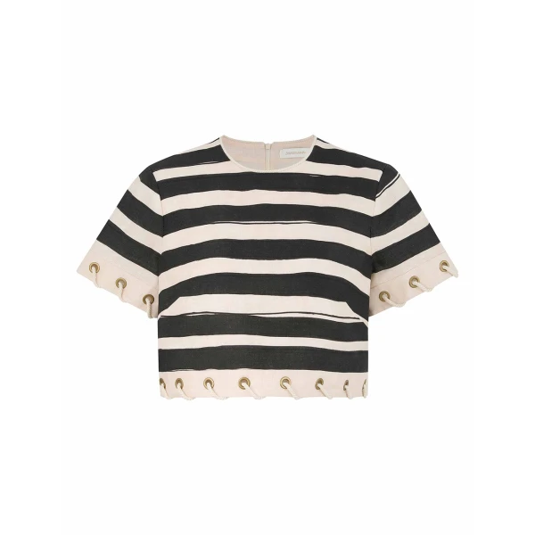 Elevate your elegance in this Zimmermann Tops available now at Coveti