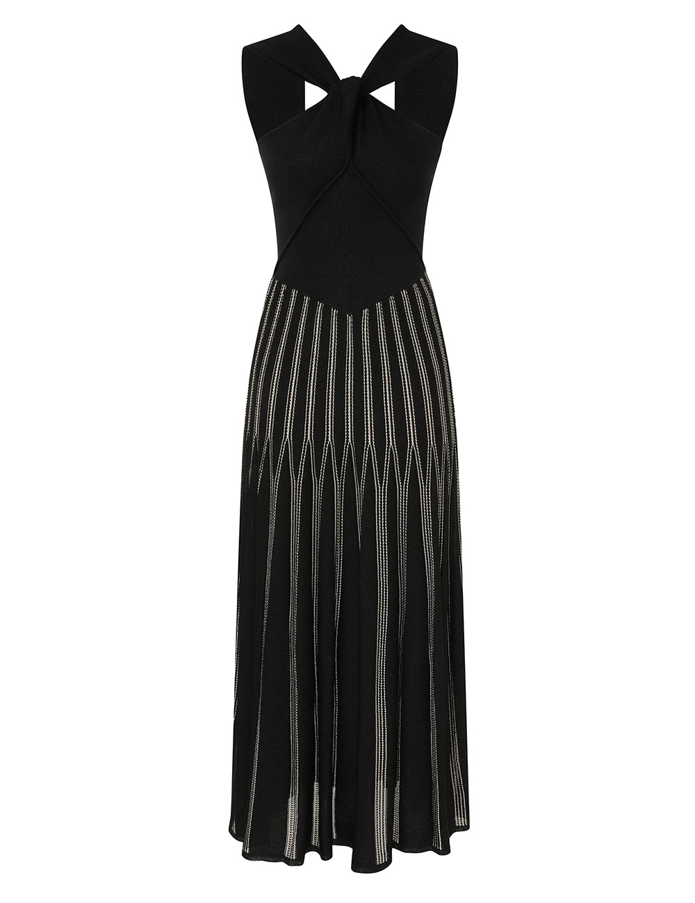 Zimmermann Rebellion Striped Halter Dress