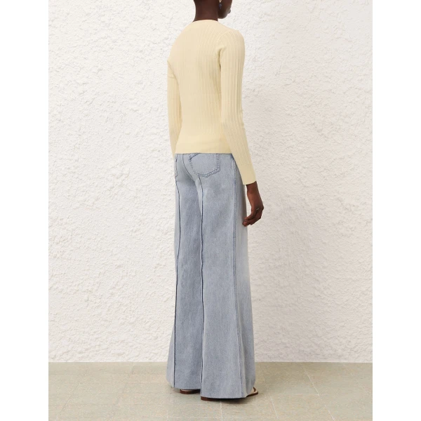 Elevate your elegance in this Zimmermann Knitwear available now at Coveti