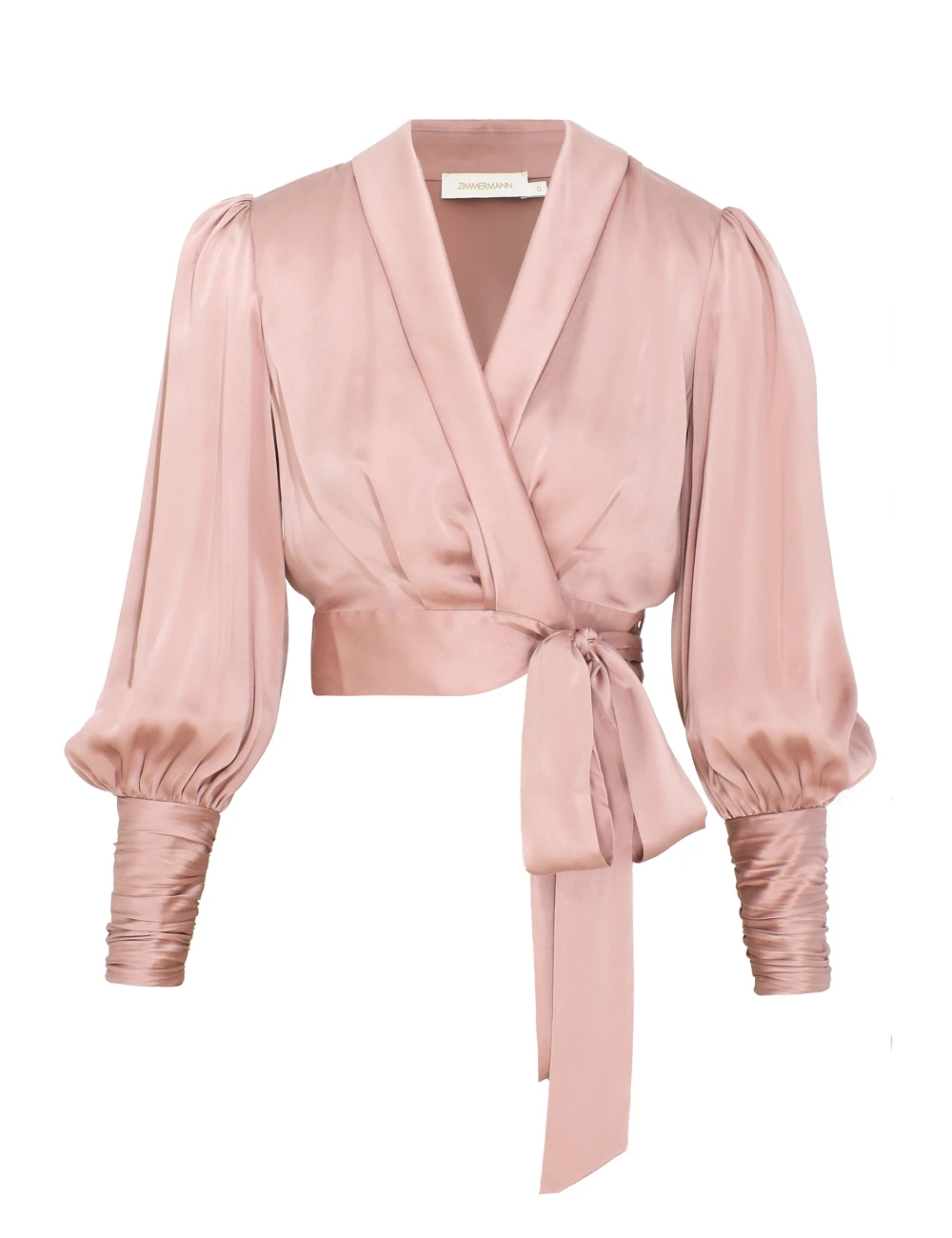 Zimmermann Silk Wrap Top | Ready to Wear Collection Coveti Elevate your elegance in this Zimmermann Tops available now at Coveti