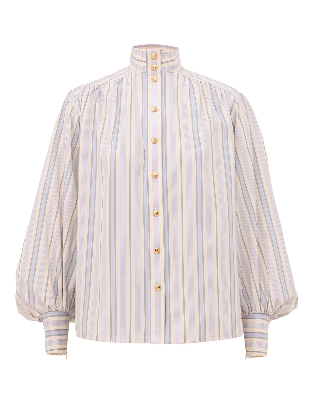 Zimmermann Stripe Billow Blouse