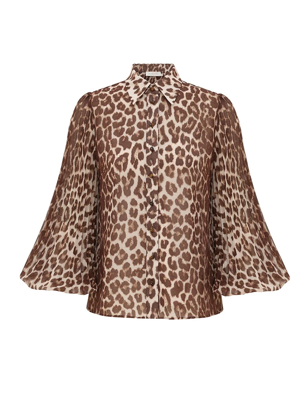 Zimmermann Sunray Collared Shirt | Ready to Wear Collection Coveti Elevate your elegance in this Zimmermann Tops available now at Coveti