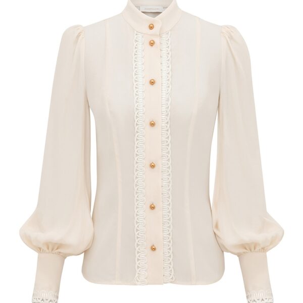 Elevate your elegance in this Zimmermann Tops available now at Coveti