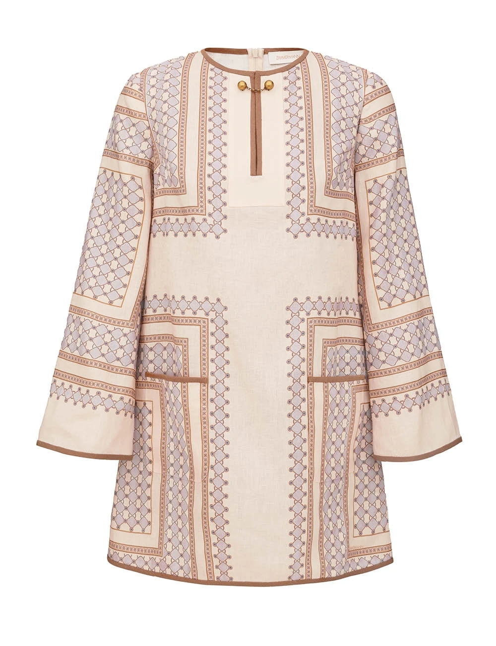 Zimmermann Tunic Mini Dress | Ready to Wear Collection Coveti Elevate your elegance in this Zimmermann Dresses available now at Coveti